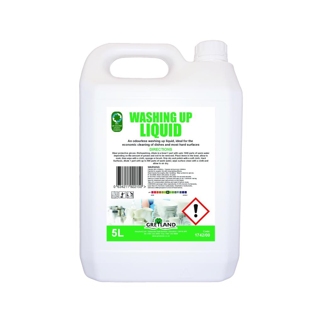 Greyland Washing Up Liquid – 5L