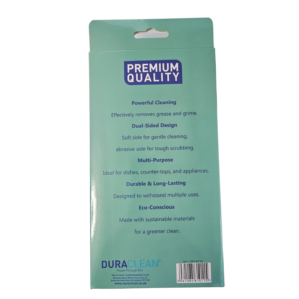 DuraClean® Extra-Large Catering Sponges – 6 Pack (Heavy Duty)