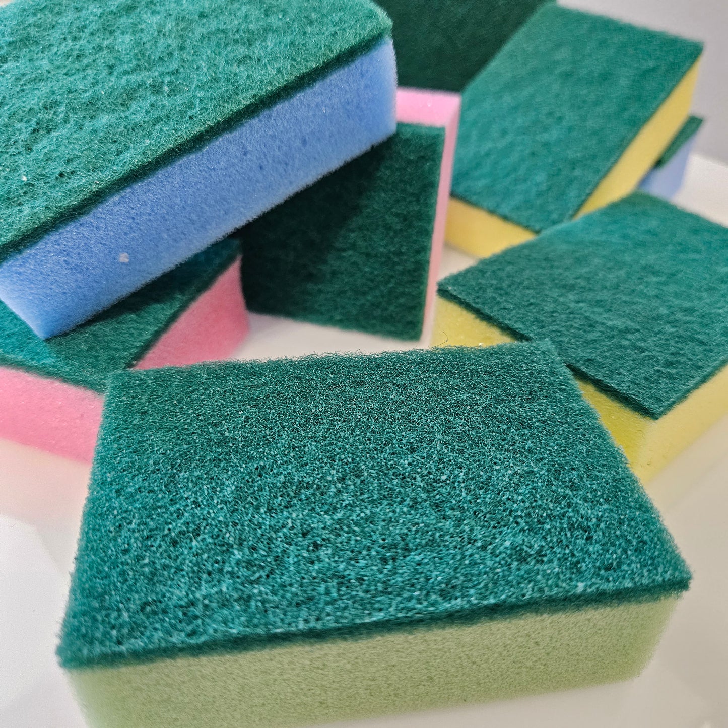 DuraClean® Premium Multicoloured Kitchen Sponges – 10 Pack