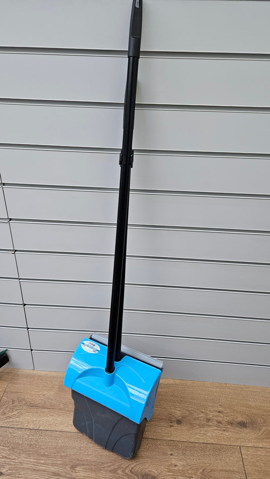 Lobby Dustpan &amp; Brush Set with Tall Handle