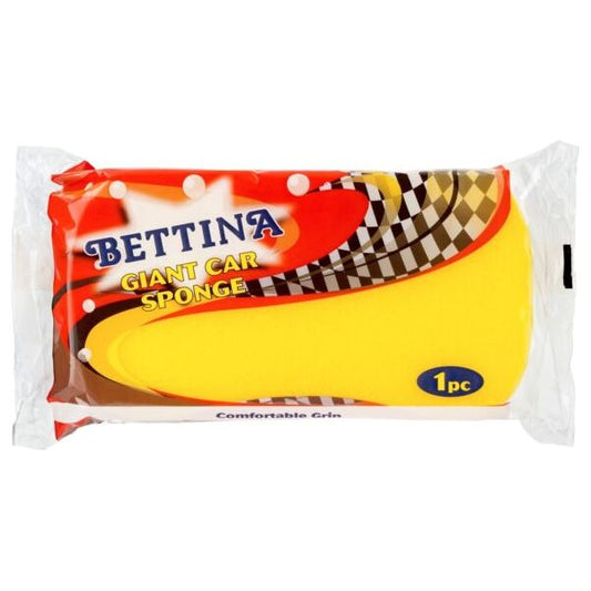 Bettina Giant Car Cleaning Sponge – High Lather & Reduced Plastic Packaging