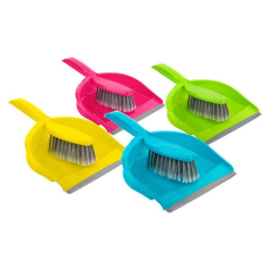 Bettina Large Dustpan and Brush Set – Lightweight & Easy to Store