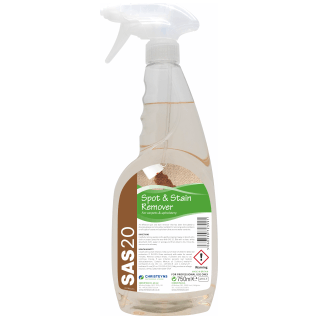 SAS 20 by Clover Christeyns 750ml – Spot & Stain Remover for Carpets and Upholstery