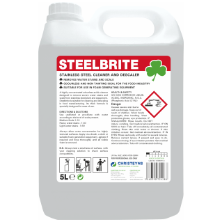 Steelbrite 5L Stainless Steel Cleaner & Descaler – Clover Christeyns