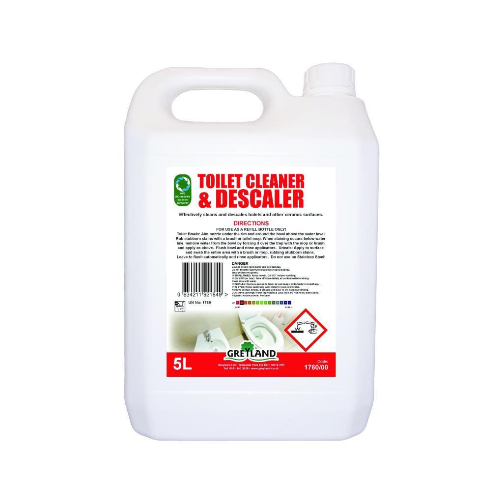 Greyland Toilet Cleaner & Descaler – 1L & 5L