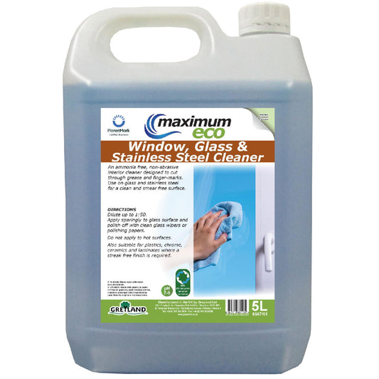 Greyland Window & Glass Cleaner – 750ml & 5L