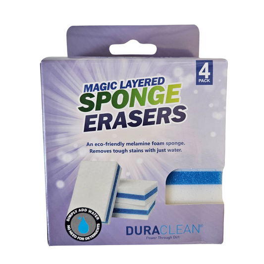 DuraClean® Magic Sponges Layered – 4 Pack